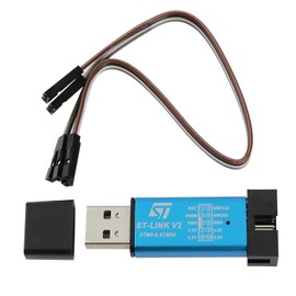 eMagTech ST-LINK V2 Programming Unit Emulator Downloader Supports Downloading and Debugging STM8 STM32 ST-Link V2 Editor STM8 STM32 Downloader Debugger