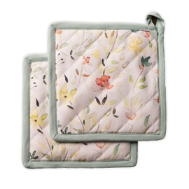 Maison d' Hermine Spring/Summer Set with Oven Gloves and Pot Holder