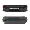 Black Toner Cartridge 1.5K CF283A Printing Cartridge Replacement for LaserJet
