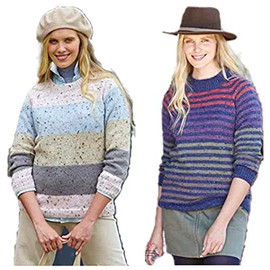 King Cole 5795 DK Adult Sweater Knitting Pattern
