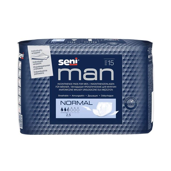Seni Man Normal Liners Pack of 15