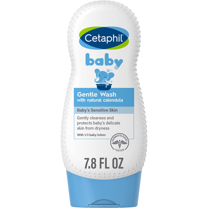 Cetaphil Baby Ultra Moisturizing Wash with Organic Calendula, 7.8 Ounce