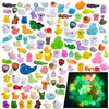 Teenzee 120pcs Mini Resin Animals 120 Styles Variety Tiny Animals