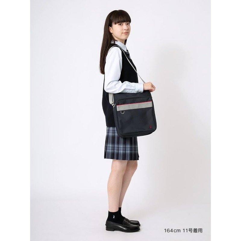 East Boy 209079 Shoulder Bag, Navy × red (580) 3,