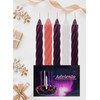 Eucaris - Velas de Adviento, Juego de 5 Velas para