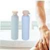 Ipetboom 260ml Lotion Bottles Flip Cap 3 Shampoo Dispenser Bottles