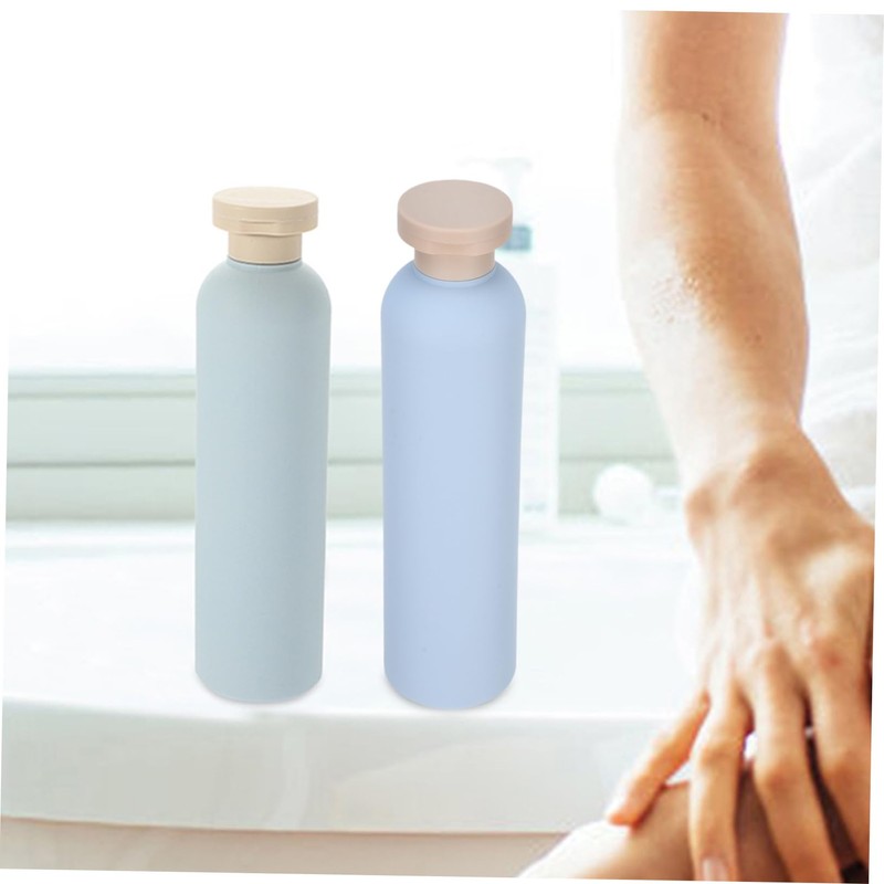Ipetboom 260ml Lotion Bottles Flip Cap 3 Shampoo Dispenser Bottles