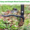 LLARGUEST Weed Puller Tool, 61" Stand Up Heavy Duty Gardening