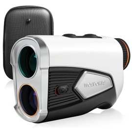 WOSPORTS Golf Rangefinder 1500-Yard with Slope,Golf Accessories Range Finder 7X Magnification,Pin Lock Vibration Range Finder(Feet/Meters/Yards),Rechargeable