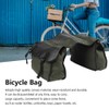 Multifunction Large Capacity Canvas Saddle Bag Bike Pannier Bag for
