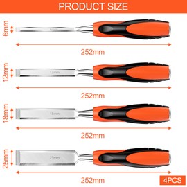 Traxenta Wood Chisel Set for Wood Beginners, Chisel Tools Wood Chisel Hollow Chisel Wood Carving Tool Set for Wood Professional, Woodworking Tools Sculptor Tool