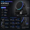 Wireless Induction Speaker Phone Stand for Desk Use – 360°