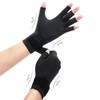 Copper Compression Arthritis Gloves with Strap, Best Copper Infused Glove