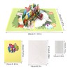 Easter Pop Up Card, 3D Easter Greeting Cards with Envelopes