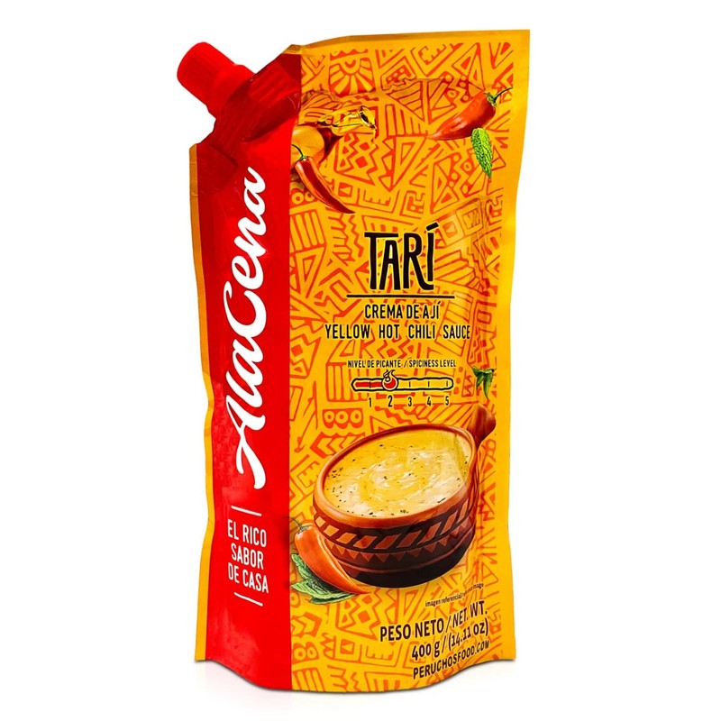 Crema de Aji Tari Peruano Nuevo Paquete 400 g (15