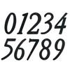 HASWARE House Number 4 inch (10 cm) Address Numbers Stylish