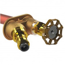 Woodford 27CP-6 Wall Faucet CP Inlet, 6-Inch