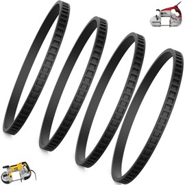45-69-0010 Replacement Blade Pulley Tires for Deep Cut Band Saw - Compatible with Milwaukee 6230 6232-6 6238-20 2729-20, Portaband AO2807 6225 6238N - Rubber Drive Belt for Band Saw Wheels (4 Pcs)