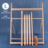 Wooden Weaving Loom Kit, S/M/L with Optional Yarn Bundle