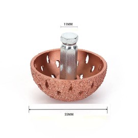 Low Speed Air Tire Buffer Tire Repair Tool Polishing Tool Kit, Truck Pneumatic Tire Grinder 2800RPM 55mm