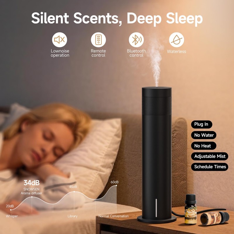 Waterless Scent Diffuser Starter Kit - Cold Air Machine with