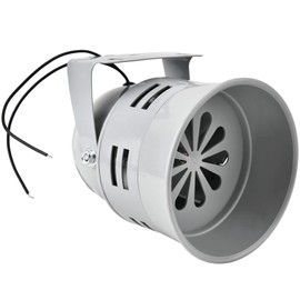 120 dB Electric Motor Powered Siren, Industrial Electric Motor, High Decibel Protection Against Theft, Permanent Alarm Horn (AC220V)