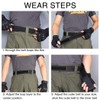 IDOGEAR 2 Inch Tactical Belt Combat Quick Release Buckle Rigger