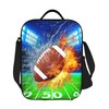Gaakvrr Football Lunch Bag Insulated - American Football Lunch Box