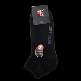 Sox & Lox Buy Sox & Lox Mens Sports Cushioned Anklet Socks Black (Size 7 - 11) Online