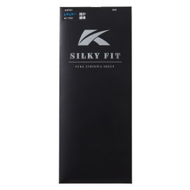 Casco SILKY FIT Men's GF-17251 Silky Fit Regular Size Golf Gloves, Black, 9.4 inches (24 cm)