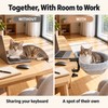 Cat Desk Bed for Indoor Cats – Folding Desk-Mounted Hammock
