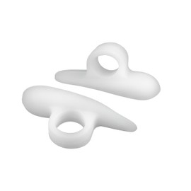 Pro 11™ 1 pair Toe Crests 100% Gel - Helps Hammer, Claw and Mallet Toes. Pair