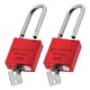 ZARKER Zarker Stainless Steel Rust Proof Padlock, Perfect for Inclement