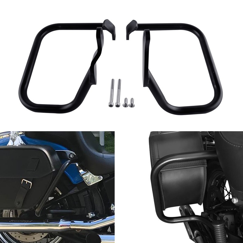 TCMT Rear Saddlebag Guard Rail Crash Bar Fits For Harley