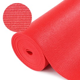 Tool Box Liner Foam Shelf Liner,Toolbox Drawer Liner Foam Mat Thickened Durable Non Slip Pad for Protecting Tools,Kitchen Cabinets,Garage, Work Surfaces,Shelves, 16" W x 193" L, Red