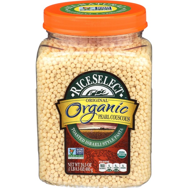 RiceSelect Organic Pearl Couscous, 24.5-Ounce