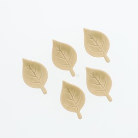 te-buruuxeai-suto Chopstick Rest Leaves Set of 5 katorari-resuto supu-nresuto Dinnerware Set , biege