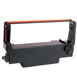 Farbbandfabrik Original -Tintenband -Schwarz/Rot 5er Pack -Kompatibel mit Epson - für Epson TM - 300 C-ERC 30