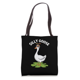 Silly Goose Propeller Hat Daft Silly Quirky Slang Humor Gift Tote Bag