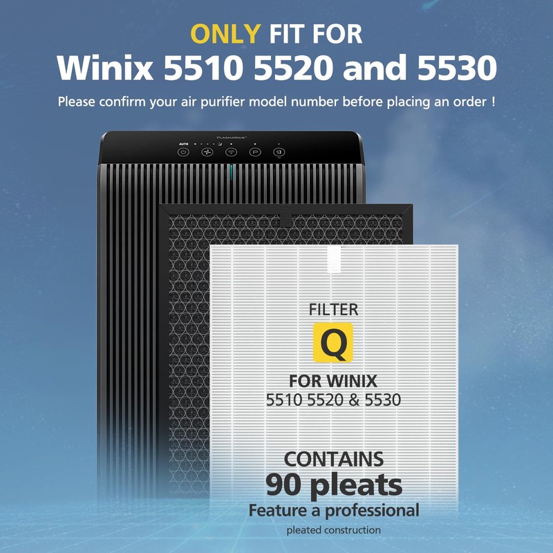 5510 5520 5530 Filter Q For WINIX 5510 5520 5530