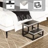 Step Stools for Adults Kids, Heavy Duty Sturdy Foot Stool