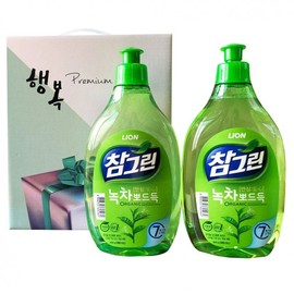 Chamgreen Green Tea Dishwashing Liquid, Type 1 Green Tea Squeaky Clean
