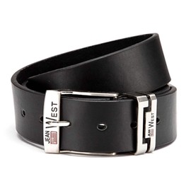 BEZLIT Men's Belt with Metal Clasp, black