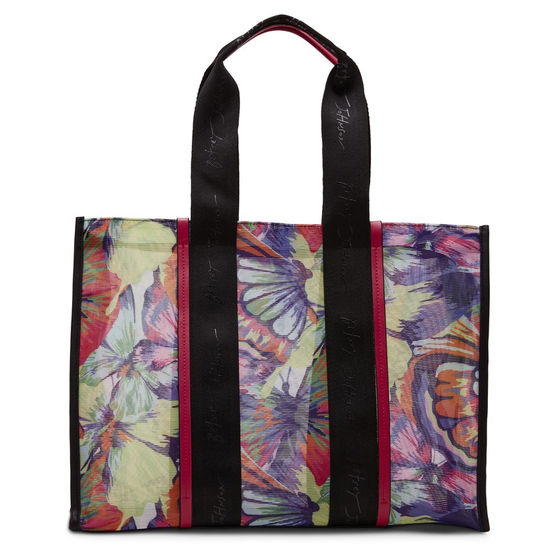 Betsey Johnson Butterfly Mesh Tote, Multi