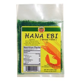 Family Hawaii Hana Ebi Shrimp Flakes (Green, 0.06 Ounce)