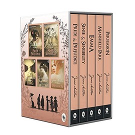 Greatest Works of Jane Austen (Set of 5 Books)