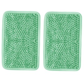 FOMIYES 2pcs Reusable Gel Ice Packs for Hot Cold Therapy Convenient Portable Compression for Injury Relief and Swelling for Home Use Flexible Design