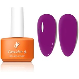 Tonitu G Semi permanent Gel Nail Polish 27 Colors-7ML Soak Off UV LED Nails All Seasons Manicure Salon DIY at Home Nails Art Design (SC247)