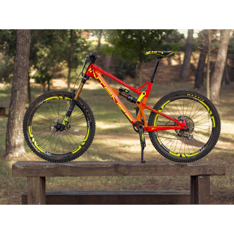 All Mountain Style Portabici regolabile e portatile, nero