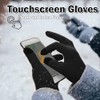 MAGISDU Alpaca Wool Winter Gloves Men Women Touch Screen Mittens
